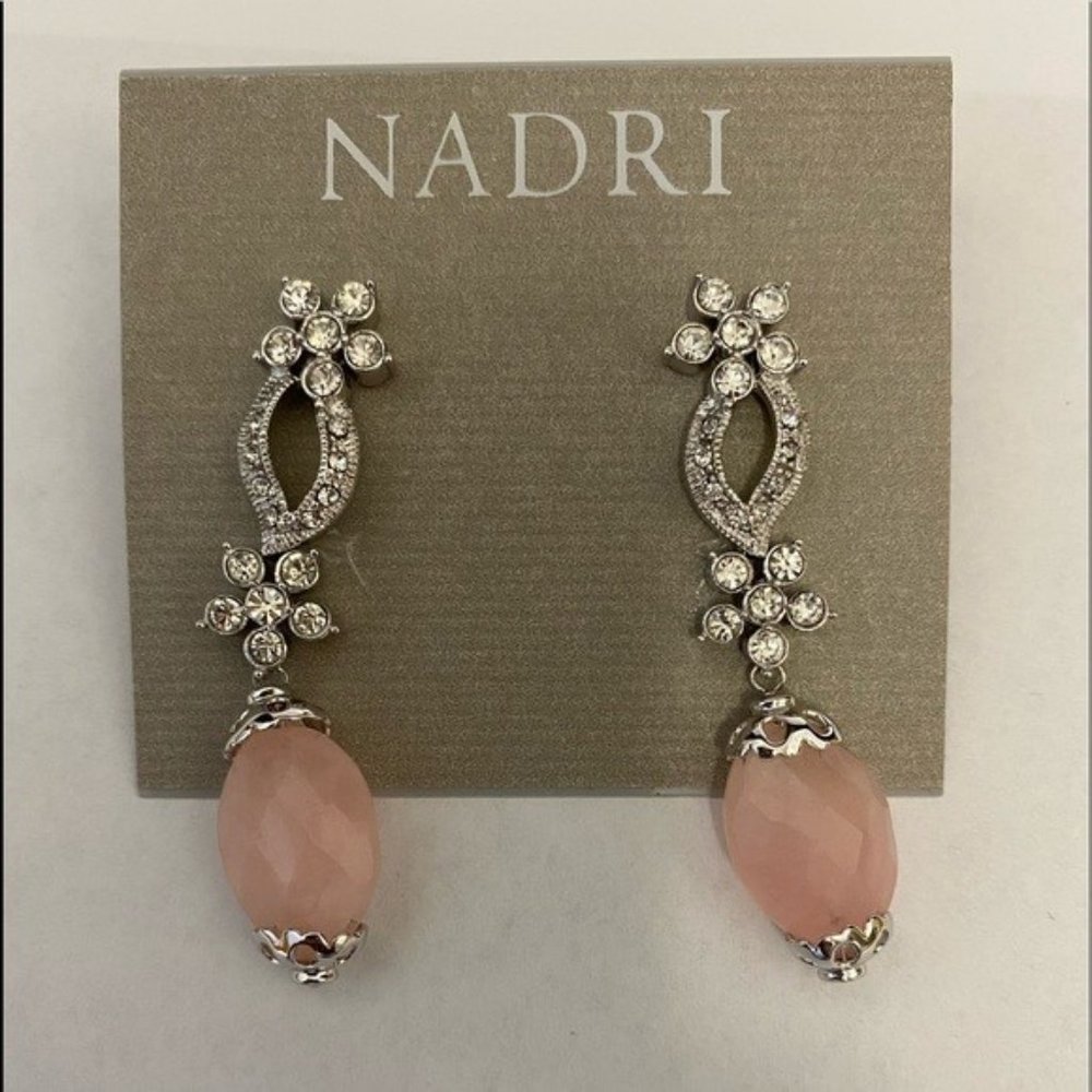 Nadri dangle earrings.